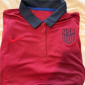 US Soccer Nike Womnes golf polo
